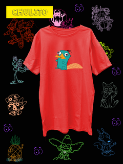 Imagen de REMERA PERRY SENTADO