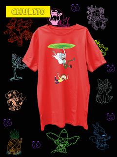 Imagen de REMERA RICK AND MORTY CAYENDO