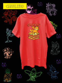Imagen de REMERA GARFIELD PIZZA
