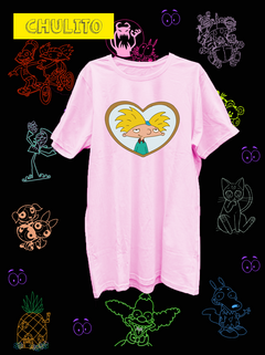 REMERA HEY ARNOLD CORAZON