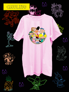 REMERA HEY ARNOLD TODOS CIRCULO