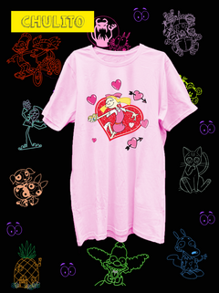 REMERA HELGA CORAZONES FLECHADOS