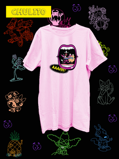 REMERA REAL MONSTERS GRITO - comprar online