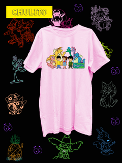 REMERA DRAGON TAILS LOGO