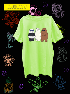 REMERA OSOS ESCANDALOSOS GAFAS - comprar online