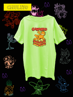 REMERA GARFIELD PIZZA - comprar online