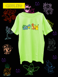 REMERA POKEMON JUNTOS en internet