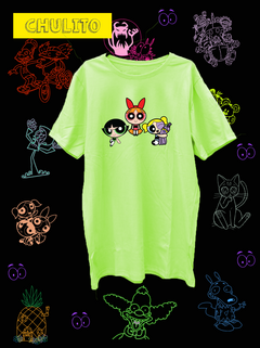 REMERA CHICAS SUPERPODEROSAS PELUCHE - comprar online