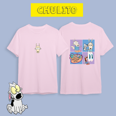 REMERA DOBLE LA VIDA MODERNA DE ROCKO