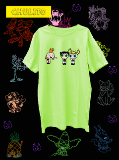 REMERA CHICAS SUPERPODEROSAS PELO - comprar online