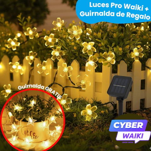 Luces Pro Waiki + Guirnalda de Regalo - comprar online