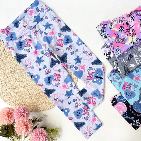 Calza "Wara" (PACK X7) para niña - comprar online