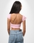 Cropped Kat Rosa - comprar online