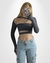 Cropped Sophi Cinza - comprar online