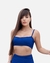 Cropped Retro Azul