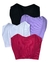 Cropped Corset Bianca Rosa