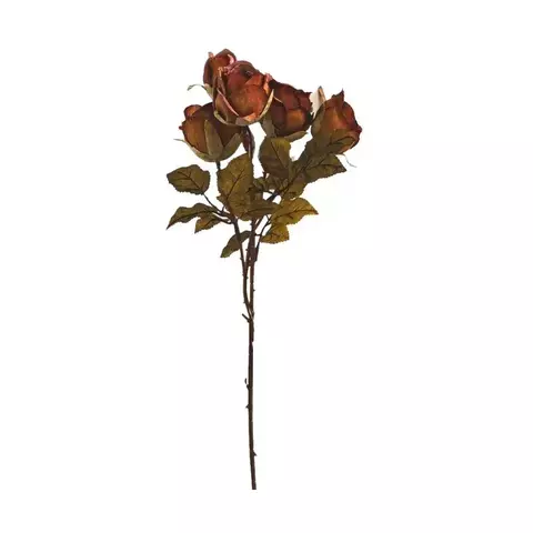 RAMO DE ROSAS NARANJA