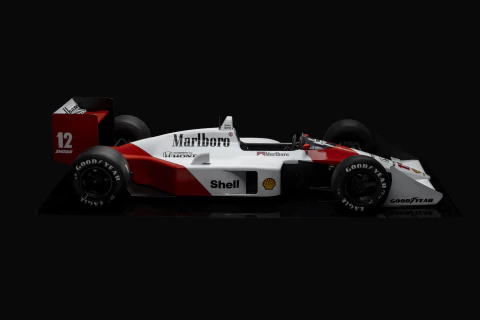 90cm / Escala 1:5 Ayrton Senna - comprar online