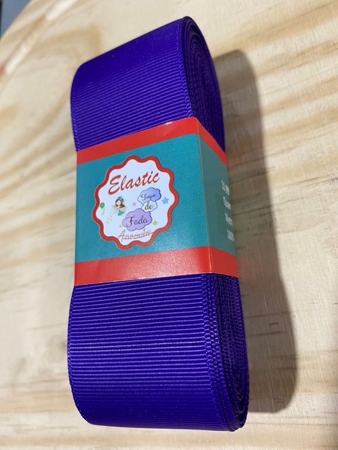 Fita de Gorgurão YAMA N09 é 38mm 10mts - Roxa
