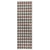 Manta 40x12cm Gota Strass Marrom com 119 pedras