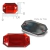 Chaton Polígono 14mm x 10mm 1PCT/50und - Vermelho - comprar online