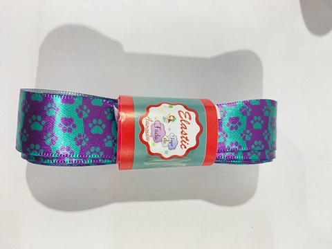 Fita de Cetim N05 25mm 10mts - patinhas
