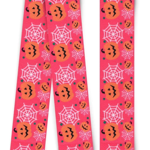 Fita de Cetim Alpet N09 40mm 10mts - Abóbora Teia Pink - comprar online