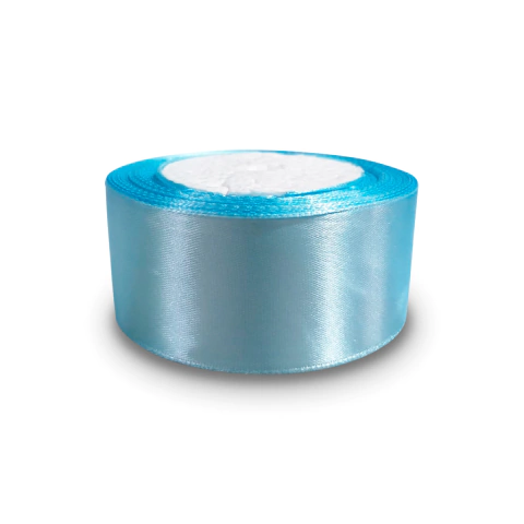 Fita de Cetim N9 23mt Azul Claro - Elastic Toque de Fada