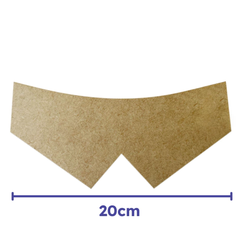 Molde Colarinho Macho MDF 01und