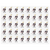 Imagem do Folha de Sublimação - 1 Folha x 40 Imagens