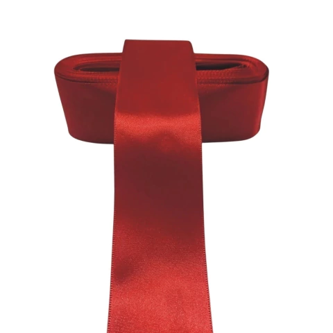 Fita de Cetim Britânnia Lisa N09 10mts Vermelho - comprar online