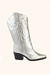 Imagem do Bota Country Texana Cano Longo Sem Ziper Rodeio Bico Fino