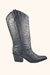 Bota Country Texana Cano Longo Sem Ziper Rodeio Bico Fino - comprar online