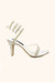Sandália Espiral Gladiadora Salto Fino Tendencia Moda Cobra - HaShem