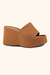 Sandália Tamanco Chinelo Flat Plataforma Anabela Slide - HaShem