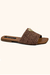 Rasteira Feminina Palha Cordas Natural Verão Praia Hashem - loja online