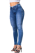 CALÇA CÓS DESFIADO STRASS LATERAL