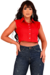 BLUSA CROPPED VERMELHO