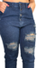 CALÇA BOYFRIEND ESCURA DESTROYED - comprar online