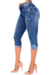 CALÇA CAPRI BORDADA