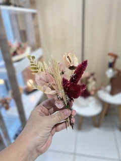 Mini buquê de flores - CAIXA COM 20 UNIDADES - COMTATO CRIATIVO