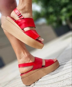 Aruba cuero rojo - comprar online