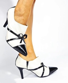 Perugia manteca con charol - comprar online