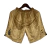 Shorts Milan 23/24 - Masculino Adidas - Dourado com detalhes em preto