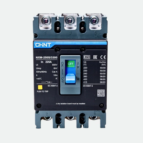 NXM-250S/3300 225A 35kA - DISJUNTOR EM CAIXA MOLDADA TRIPOLAR (3P) 225A 35KA - comprar online