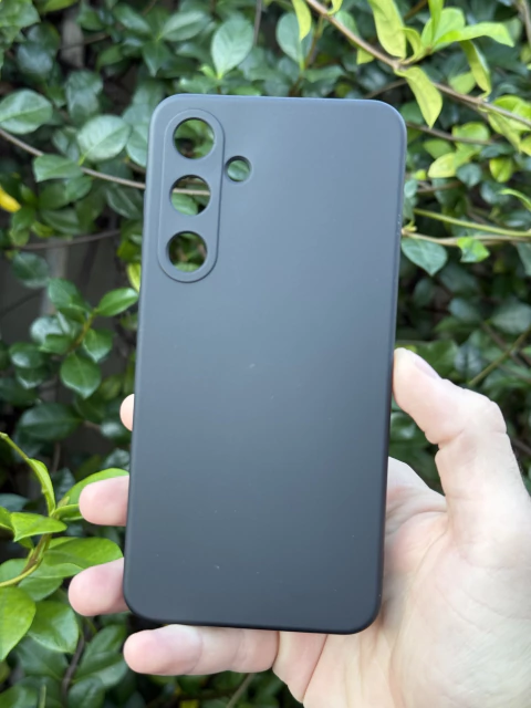 Samsung S24 Plus Simil Silicone Case Negra - comprar online