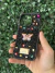 iPhone 16 Pro Case Mariposa Brillos Negro - comprar online