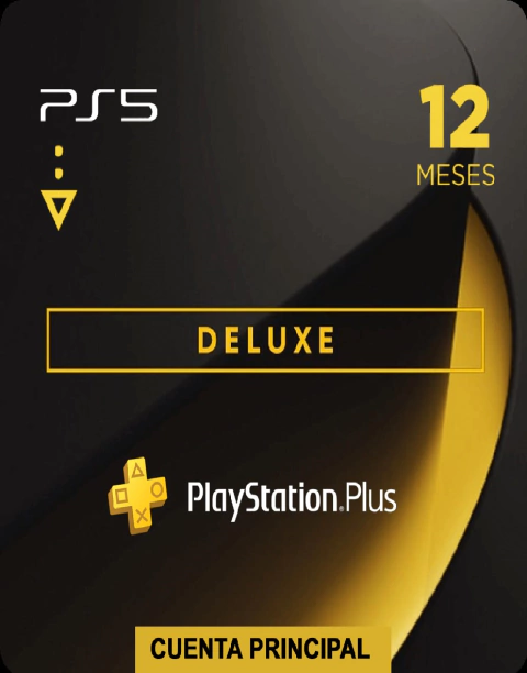 PS Plus Deluxe 12 Meses PS5