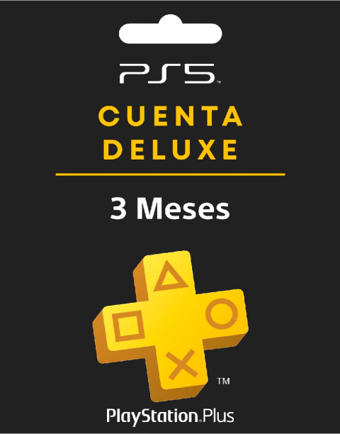 PS Plus Deluxe 3 Meses PS5