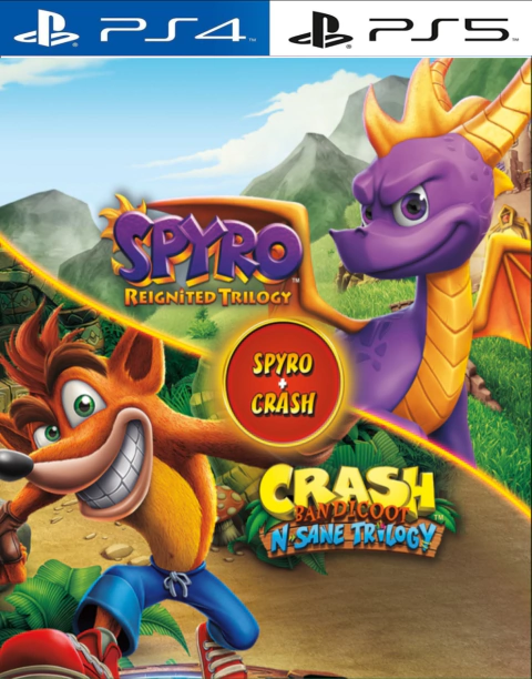 Crash Bandicoot™ N. Sane Trilogy + Spyro Trilogy PS4 | PS5